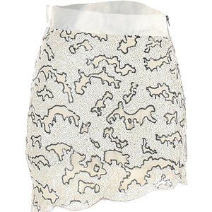 StyleStalker Casual White / Ivory Skirt | S